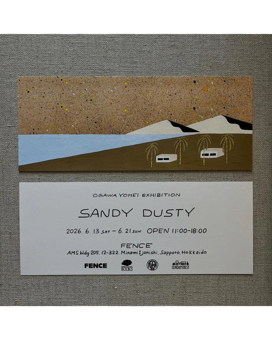 OGAWA YOHEI Solo Exhibition "SANDY DUSTY"
