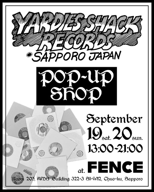 YARDIES SHACK RECORDS POPUP SHOP
