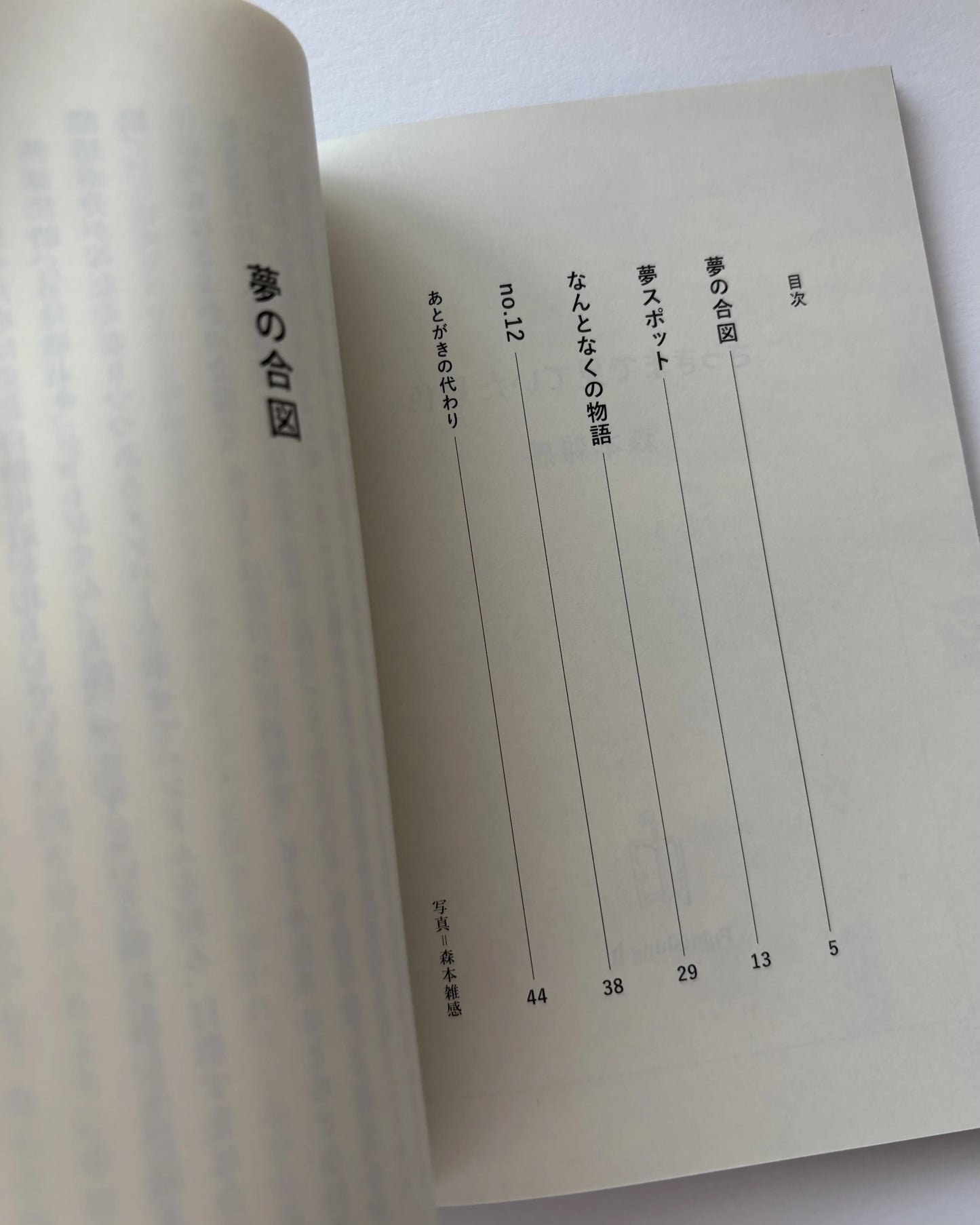 [Publishing b] さっきまで見ていた景色 / 森本雑感