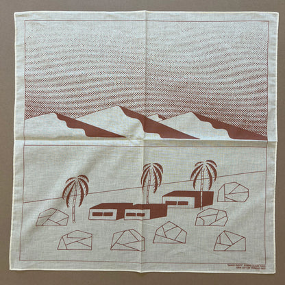 [Yohei Ogawa]FENCE original bandana "SANDY DUSTY"