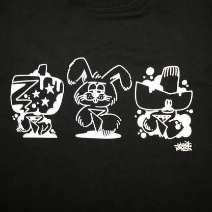 [Remio] REMYNAO x FENCE T-SHIRTS BLACK