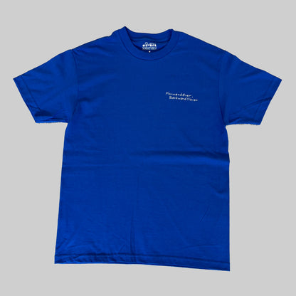 [Yohei Ogawa] YOHEI OGAWA x FENCE T-SHIRTS BLUE