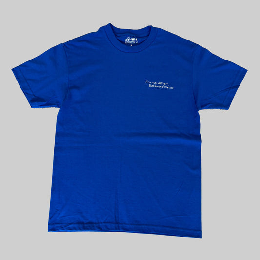 [Yohei Ogawa] YOHEI OGAWA x FENCE T-SHIRTS BLUE