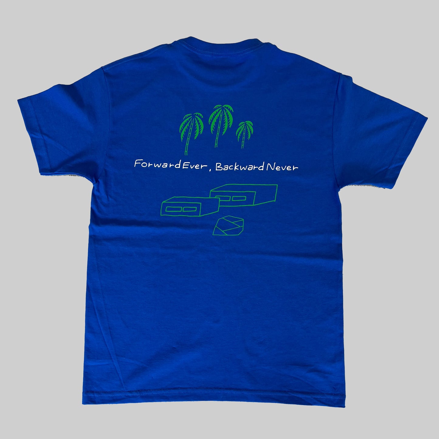 [Yohei Ogawa] YOHEI OGAWA x FENCE T-SHIRTS BLUE